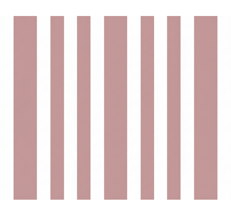 Papel tapiz rayas verticales rosa y blanco - TenVinilo