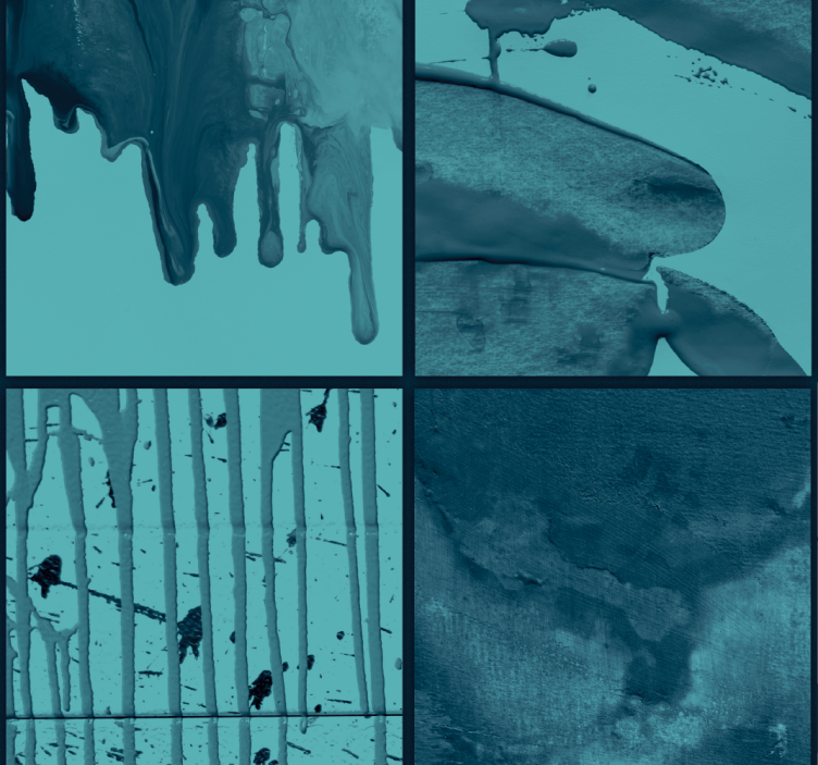 Papel para comedor azulejos con texturas grises - TenVinilo