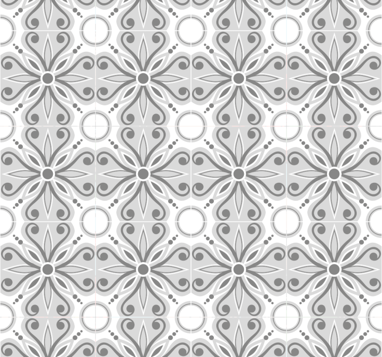 Papel tapiz ornamental patrones adornados - TenVinilo