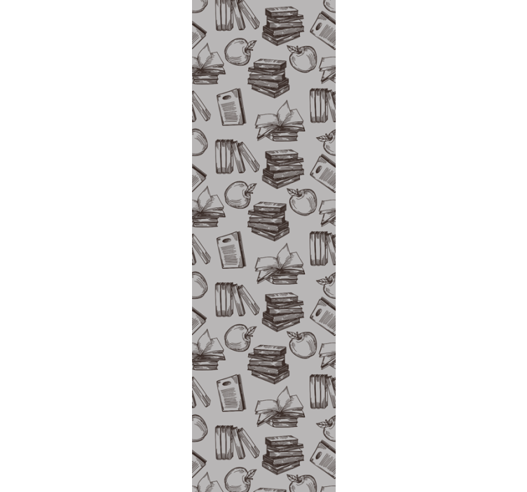 Papel pintado despacho Elementos de estudio vintage - TenVinilo