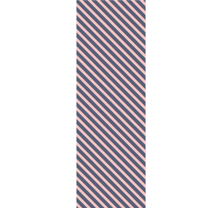 Papel pintado rayas verticales Rayas rosas y grises - TenVinilo