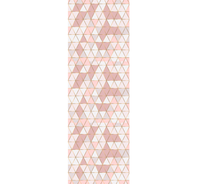 Papel pintado cuadros Líneas doradas con color claro. - TenVinilo