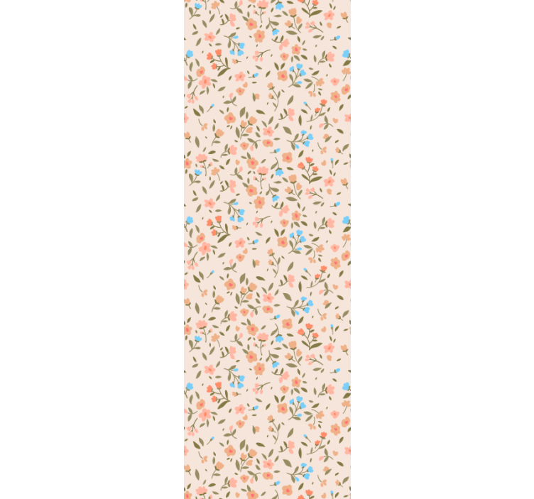 Papel tapiz flores dije de flor floral - TenVinilo