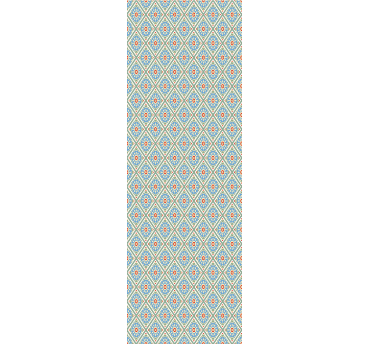 Papel tapiz azulejos detalle del patrón de mosaico - TenVinilo