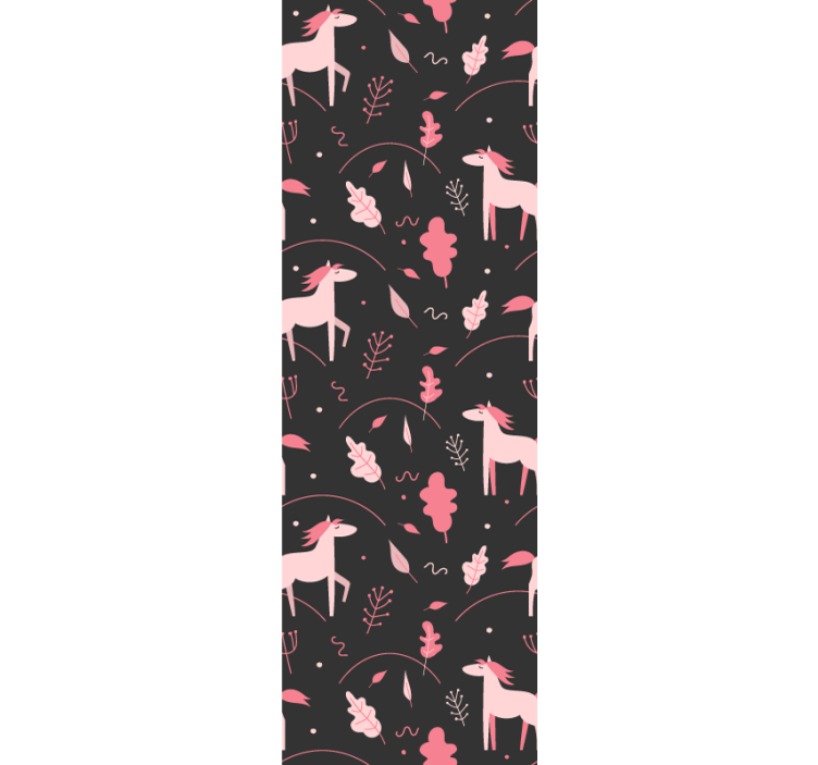 Papel tapiz animales fauna del bosque caprichosa - TenVinilo