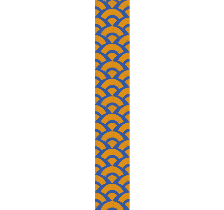 Papel tapiz geométrico patrón de arco geométrico - TenVinilo