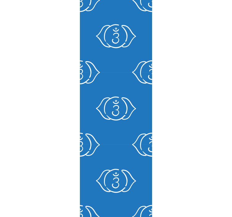 Papel tapiz peces motivo de patrón de peces - TenVinilo