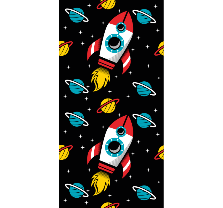 Papel pintado moderno Hasta el infinito y más allá - TenVinilo