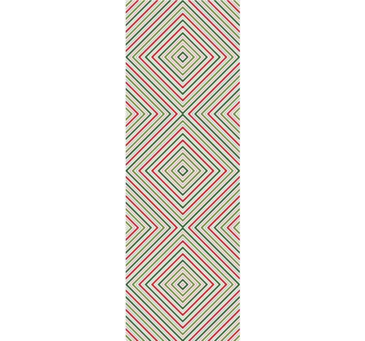 Papel tapiz navidad cuadrados festivos - TenVinilo