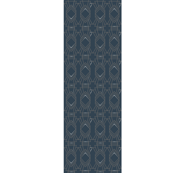 Papel tapiz clásico rombo art déco - TenVinilo