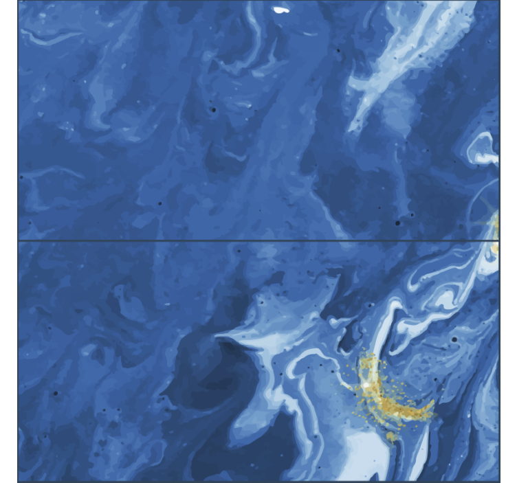 Papel imitación piedra turquesa - TenVinilo