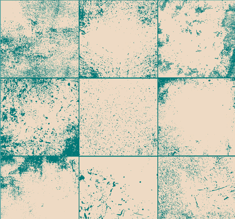 Papel pintado abstracto relieves circulares - TenVinilo