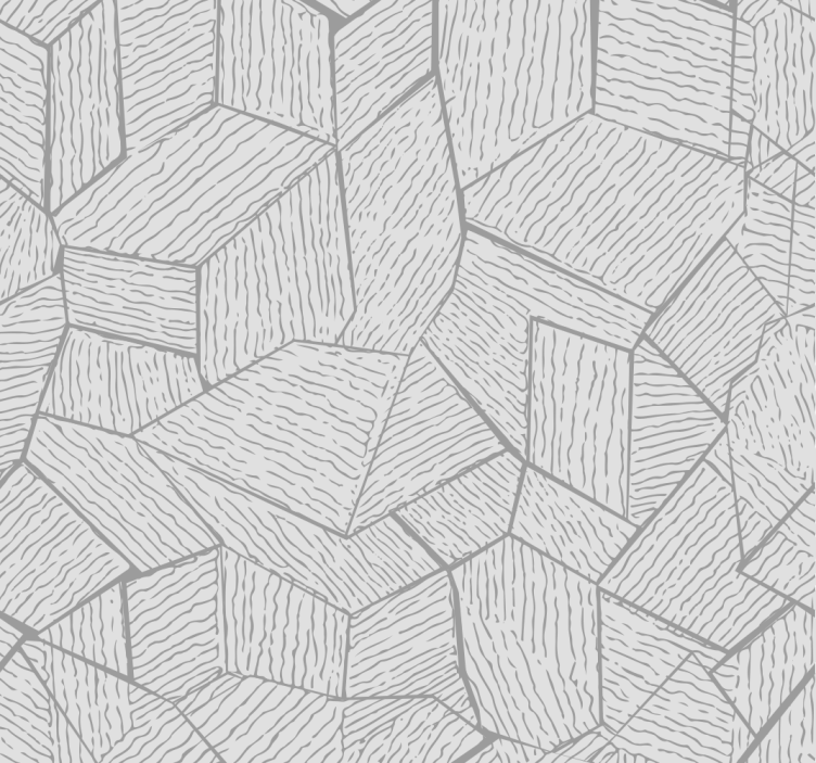 Papel tapiz gris efecto de tela africana - TenVinilo