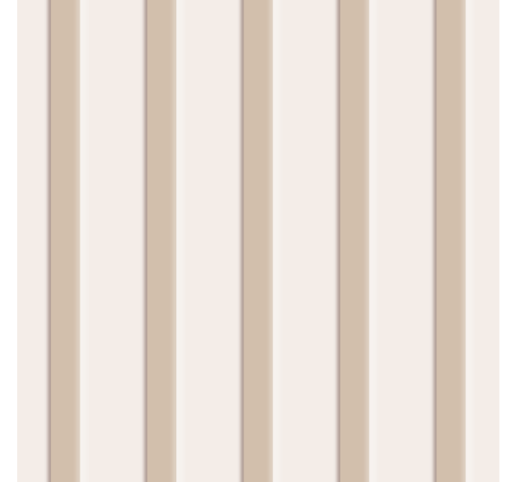 Papel tapiz pasillo rayas beige - TenVinilo