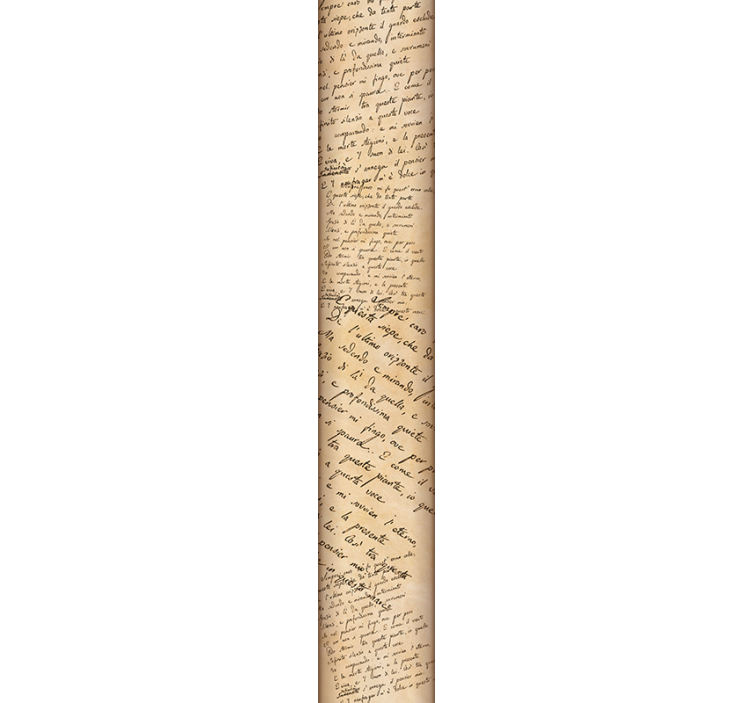 Papel tapiz letras motivo de escritura cursiva - TenVinilo