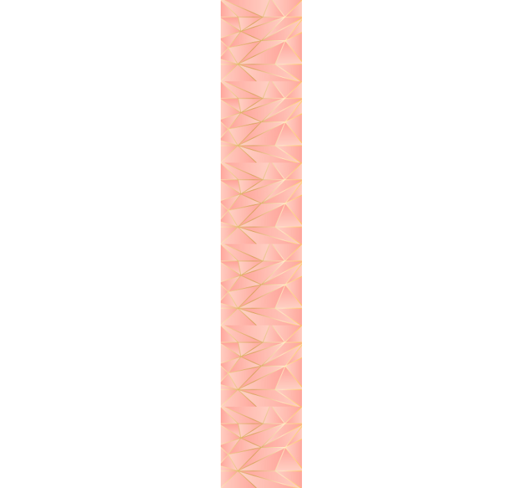 Papel pintado triángulos geométricos rosa - TenVinilo