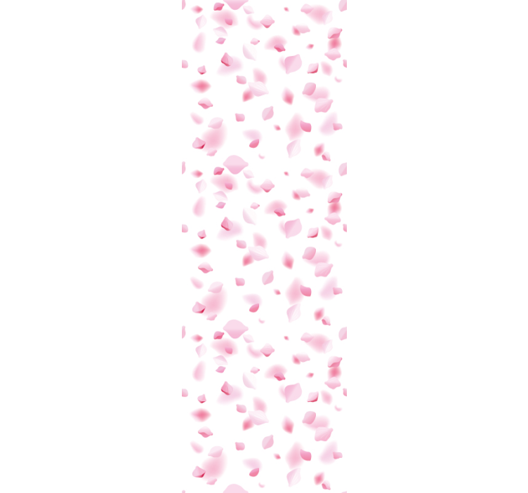Papel pintado flores de pétalos de rosa - TenVinilo