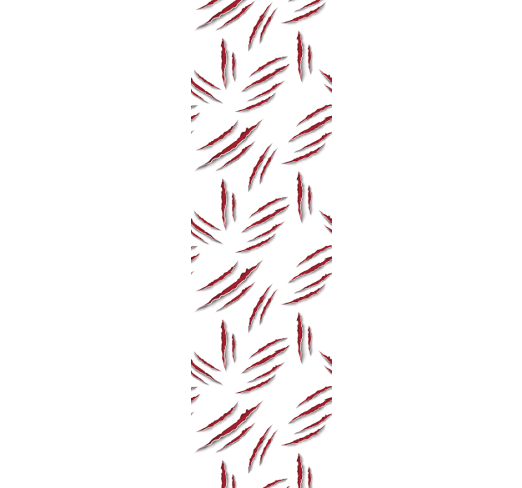 Papel tapiz abstracto marcas de garras abstractas - TenVinilo