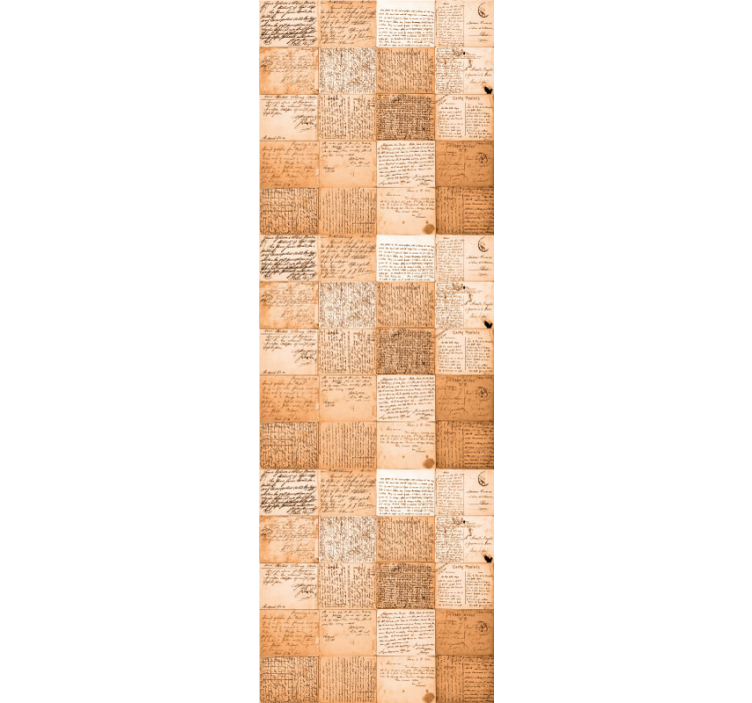 Papel pintado retro Papeles viejos - TenVinilo