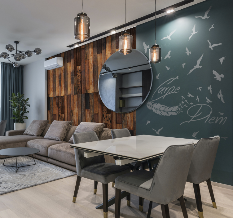 Papel tapiz madera papel pintado - calma natural - TenVinilo